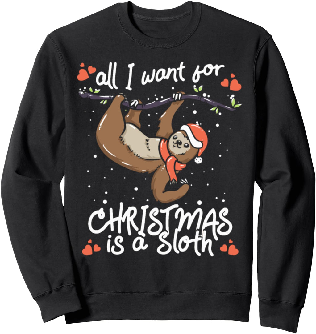 Authentic All I Want Is Sloth Ugly T-Shirt - Streetwear Style for Adults - T-Shirt, Sweatshirt, Hoodie