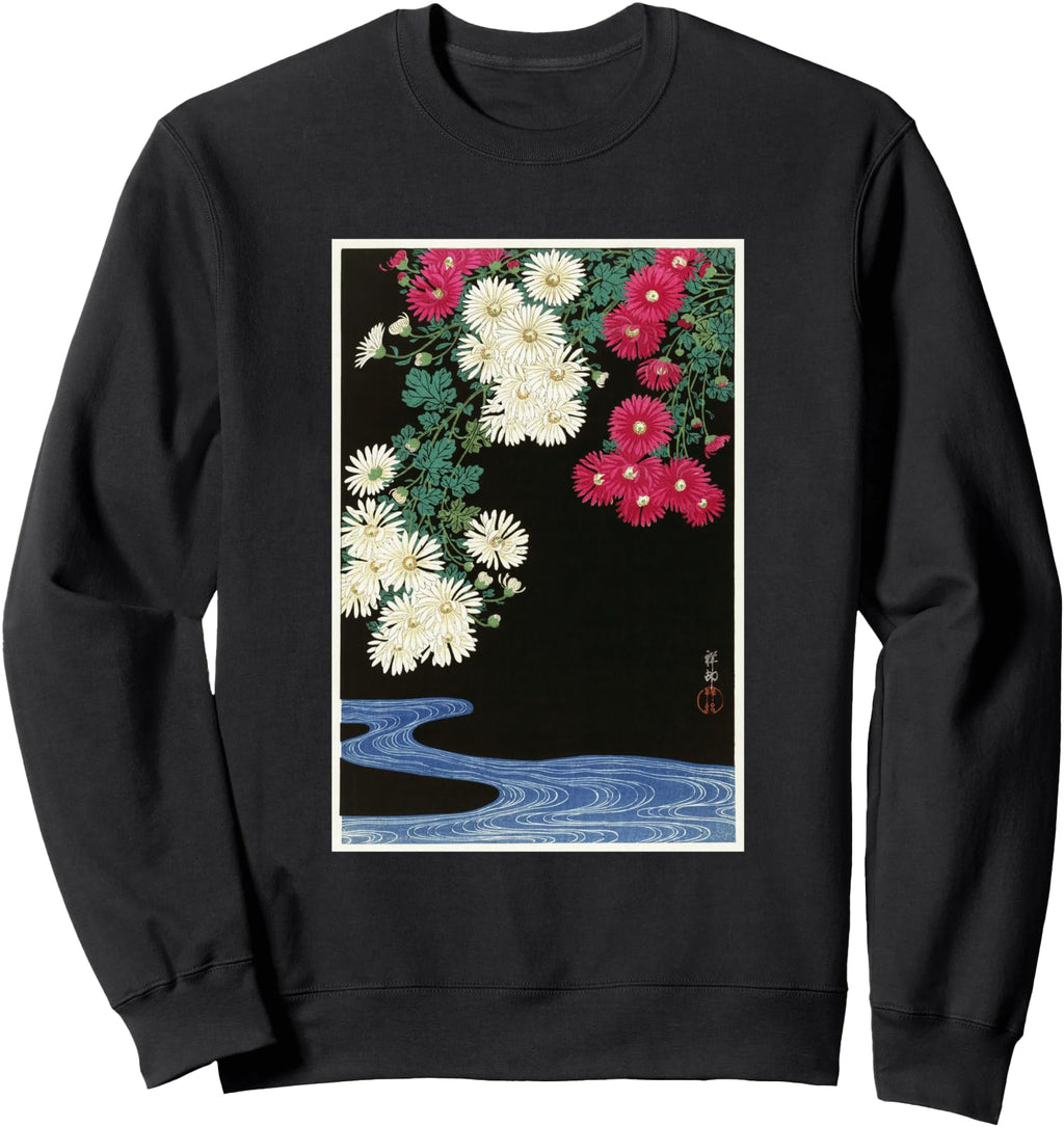 Original Chrysanthemum Flowers Sweatshirt - Trendy Graphic for Adults - T-Shirt, Sweatshirt, Hoodie