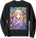 Exclusive Stained Glass Japanese Hoodie - Streetwear Style for Adults - T-Shirt, Sweatshirt, Hoodie