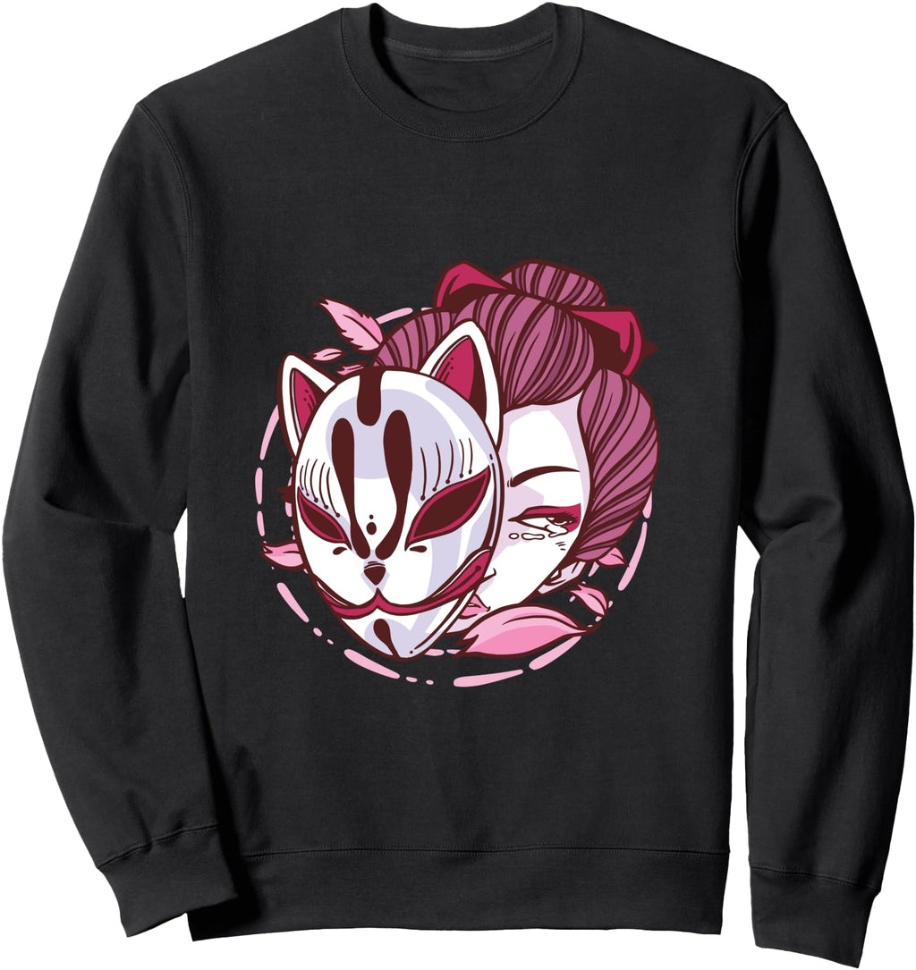 Authentic Geisha Japan Japanese Sweatshirt - Trendy Graphic for Adults - T-Shirt, Sweatshirt, Hoodie