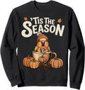 Handcrafted Tis Season Sun Conure Fall Hoodie - Custom Art Print Unisex - T-Shirt, Sweatshirt, Hoodie