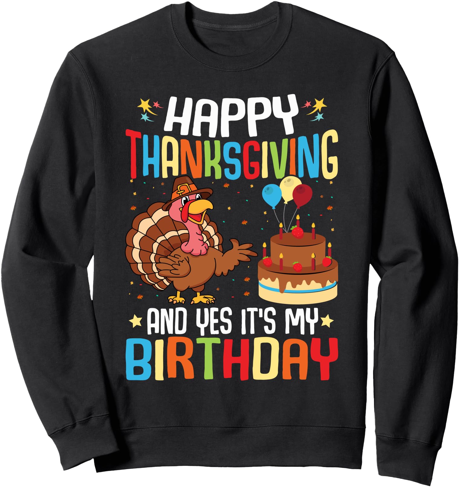 Authentic Happy Thanksgiving And Yes It S Hoodie - Minimalist Print Unisex - T-Shirt, Sweatshirt, Hoodie