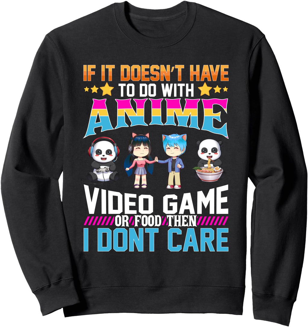 Exclusive Anime Video Gaming Food Hoodie - Streetwear Style for Adults - T-Shirt, Sweatshirt, Hoodie