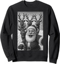 Original Santa Selfie Reindeer Artist Hoodie - Streetwear Style Men Women - T-Shirt, Sweatshirt, Hoodie