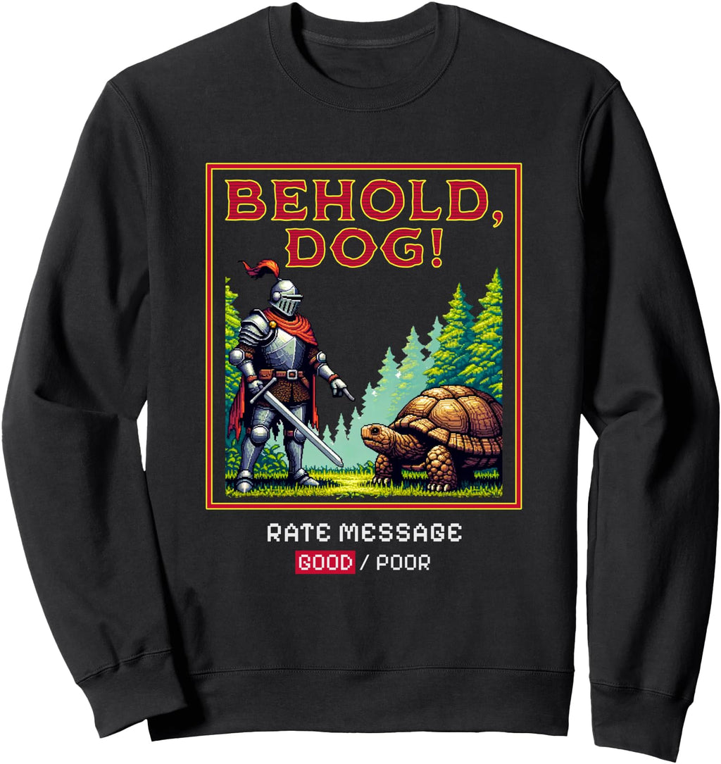 Authentic Elden Behold Dog Soulsborne T-Shirt - Trendy Graphic Unisex - T-Shirt, Sweatshirt, Hoodie