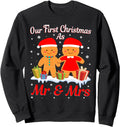 Authentic Our First As Mr And Mrs New T-Shirt - Novelty Apparel Men Women - T-Shirt, Sweatshirt, Hoodie