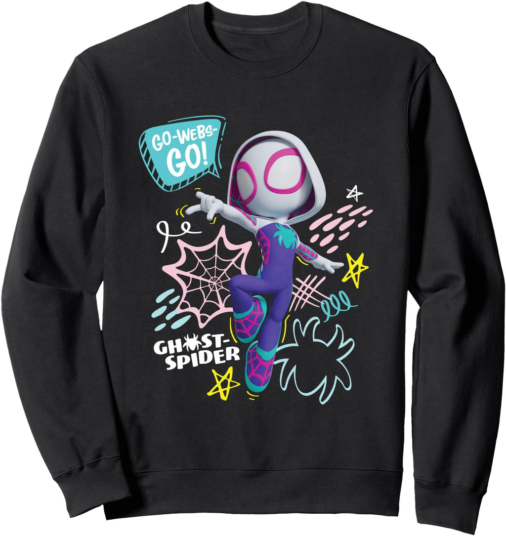 Exclusive Marvel Spidey And His Sweatshirt - Novelty Apparel for Adults - T-Shirt, Sweatshirt, Hoodie