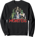 Authentic Universal Monsters Group Hoodie - Casual Everyday Wear Men Women - T-Shirt, Sweatshirt, Hoodie