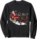 Rottweiler Santa Dog Lovers Sweatshirt - Fun Novelty Design Men Women - T-Shirt, Sweatshirt, Hoodie