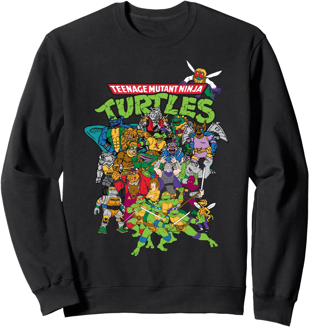 Authentic Tmnt Character Group Sweatshirt - Fun Novelty Design Unisex - T-Shirt, Sweatshirt, Hoodie