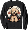 Halloween Goldendoodle Dog Sweatshirt - Casual Everyday Wear Unisex - T-Shirt, Sweatshirt, Hoodie