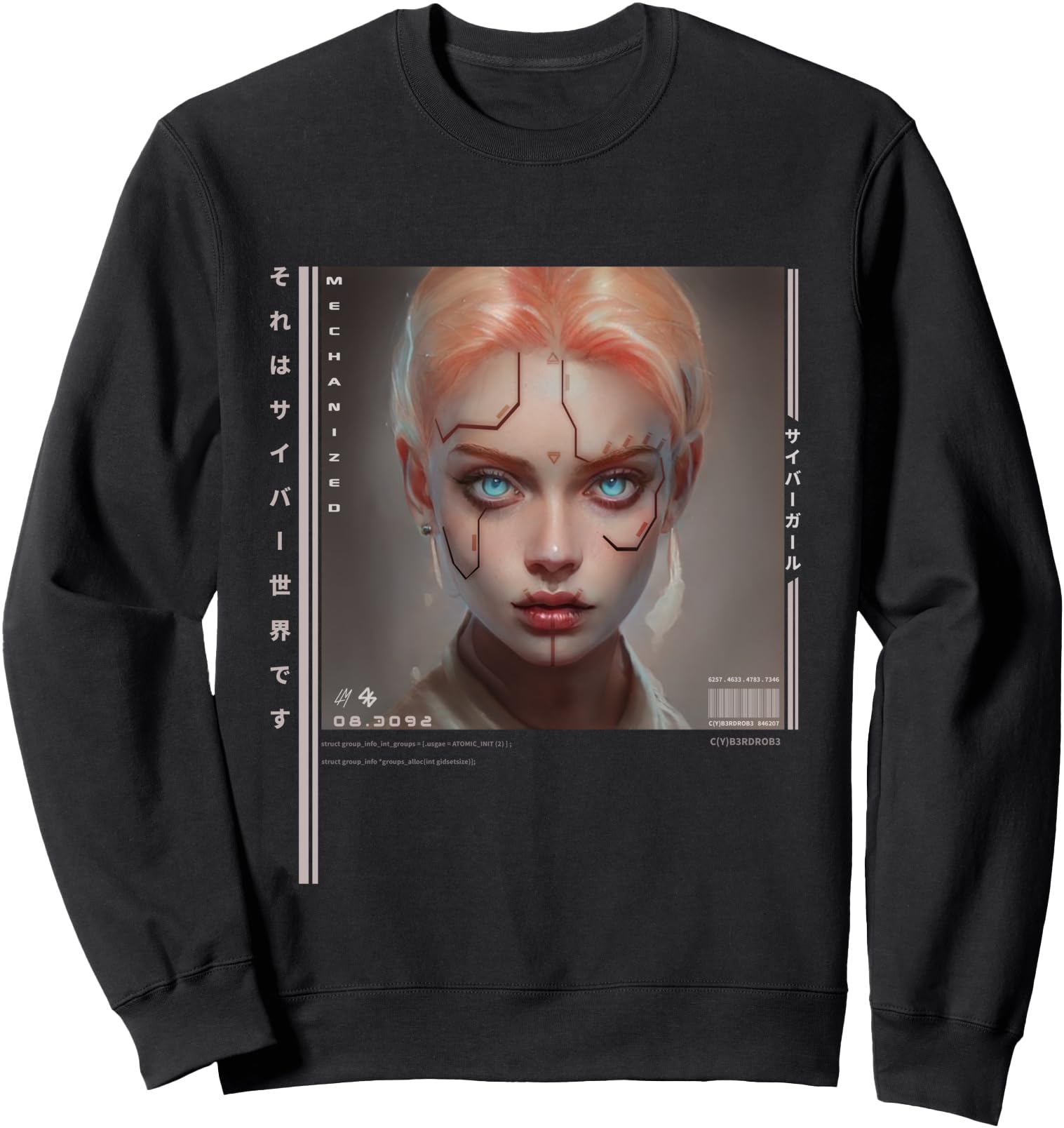 Techwear Japanese Cyber Mechanized T-Shirt - Novelty Apparel Men Women - T-Shirt, Sweatshirt, Hoodie