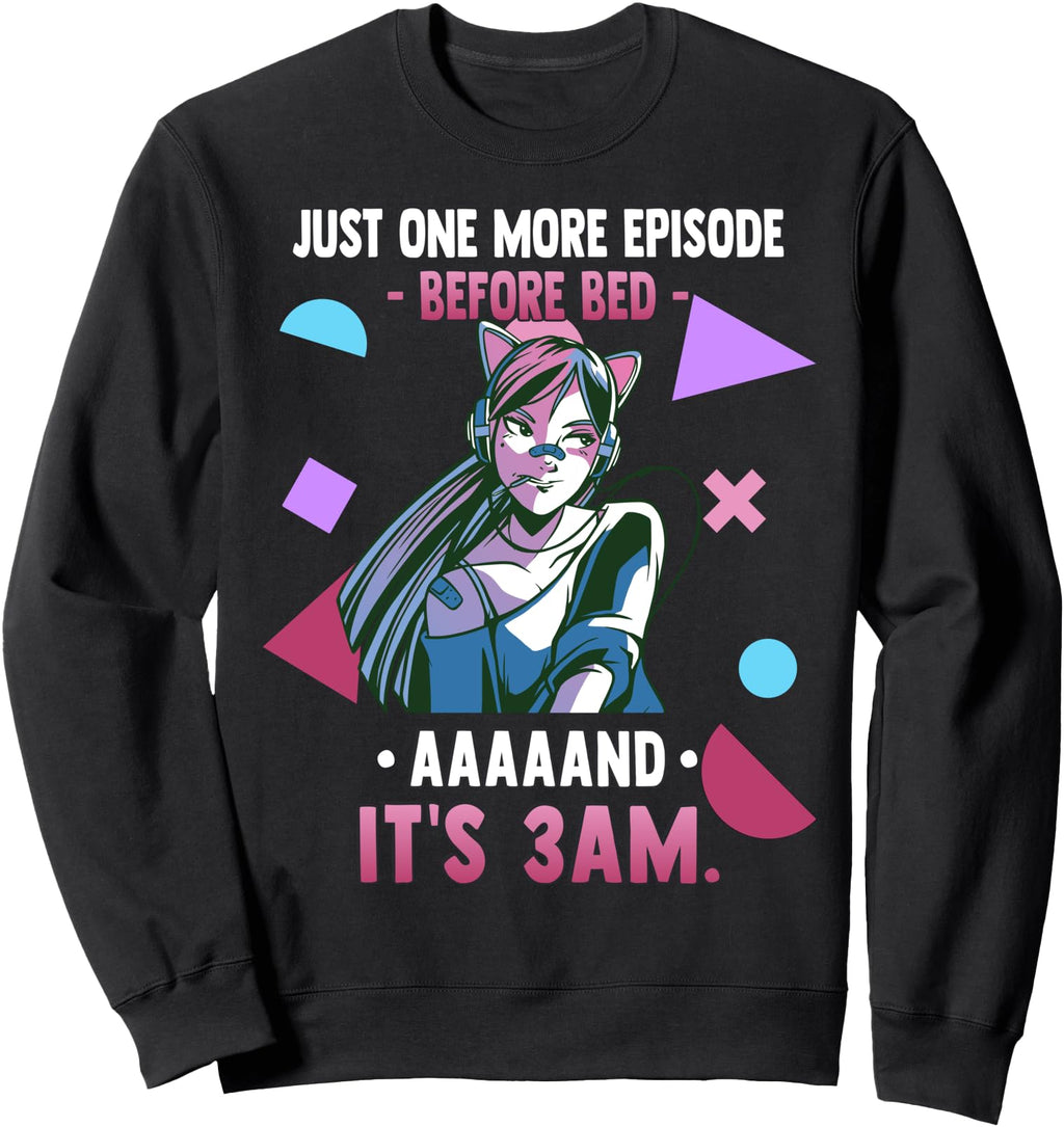 Exclusive Just One More Episode T-Shirt - Custom Art Print for Adults - T-Shirt, Sweatshirt, Hoodie