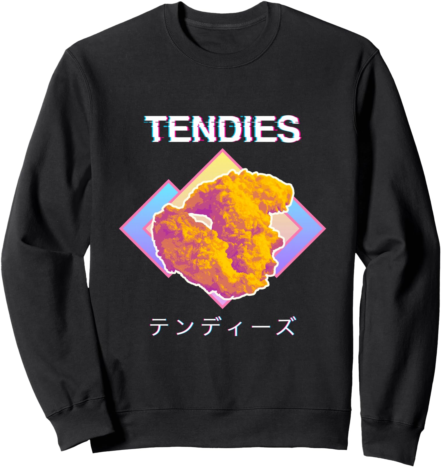 Original Vaporwave Tendies Sweatshirt - Casual Everyday Wear Unisex - T-Shirt, Sweatshirt, Hoodie
