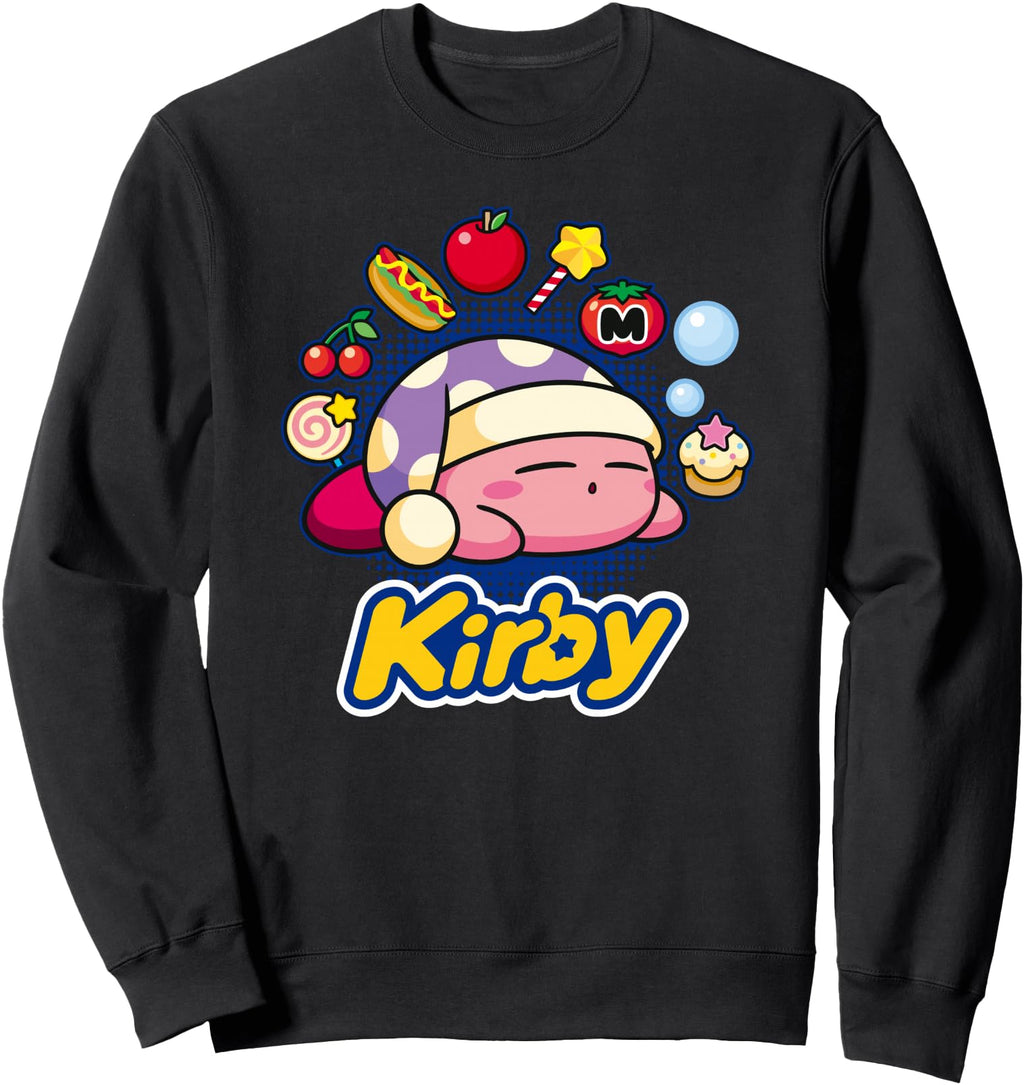 Kirby Sleeping Dreaming About Sweatshirt - Fun Novelty Design Men Women - T-Shirt, Sweatshirt, Hoodie