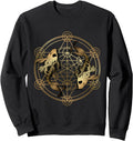 Authentic Sacred Geometry Shapes Sweatshirt - Streetwear Style for Adults - T-Shirt, Sweatshirt, Hoodie