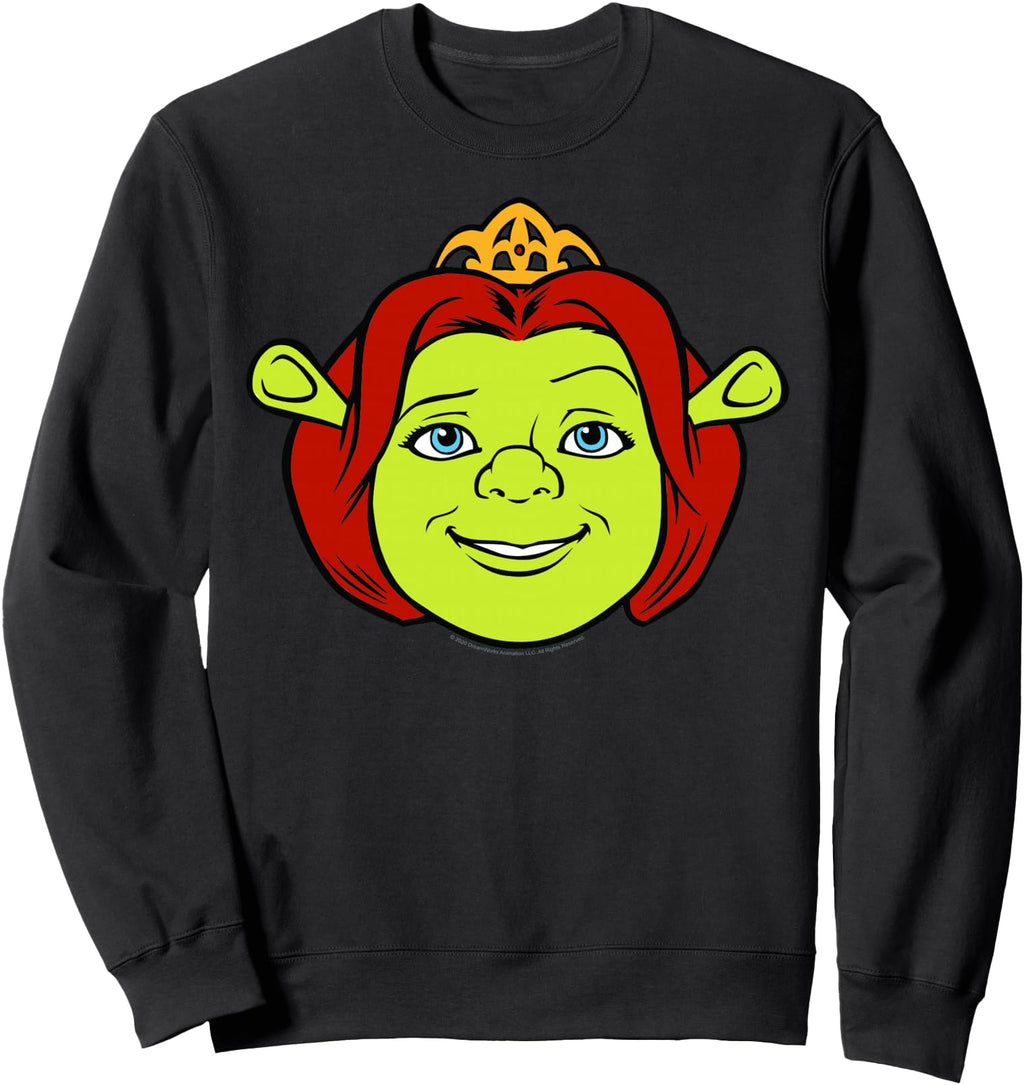 Original Shrek Fiona Big Face Exclusive Hoodie - Minimalist Print Men Women - T-Shirt, Sweatshirt, Hoodie