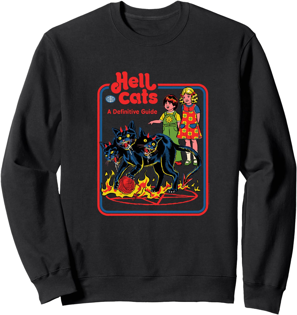 Steven Rhodes Hell Cats Definitive T-Shirt - Trendy Graphic for Adults - T-Shirt, Sweatshirt, Hoodie