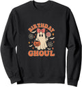 Handcrafted Ghoul Halloween Ghost Cake Sweatshirt - Unique Graphic Unisex - T-Shirt, Sweatshirt, Hoodie