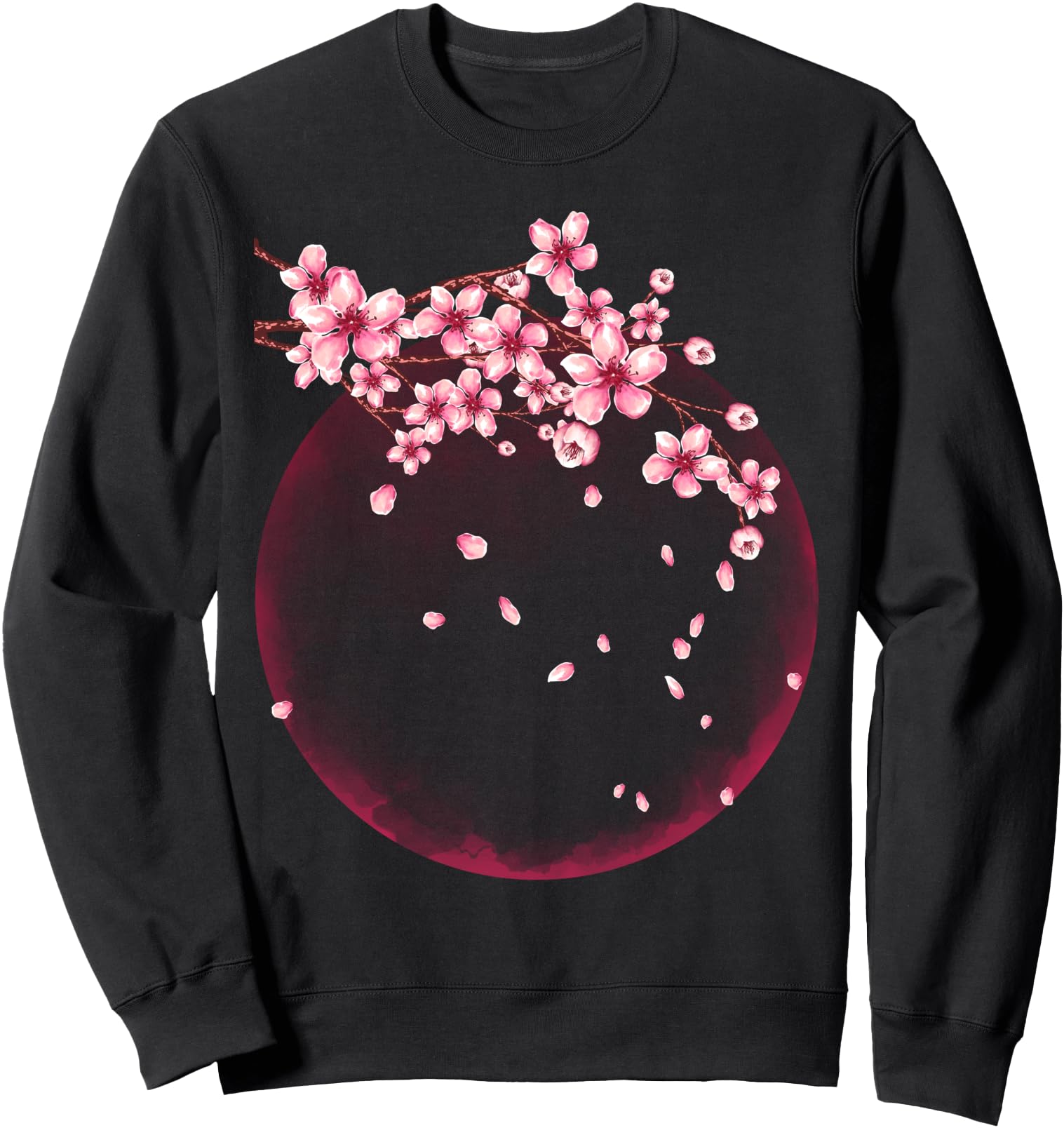 Sakura Spring Flowers Cherry Blossom Hoodie - Aesthetic Graphic for Adults - T-Shirt, Sweatshirt, Hoodie