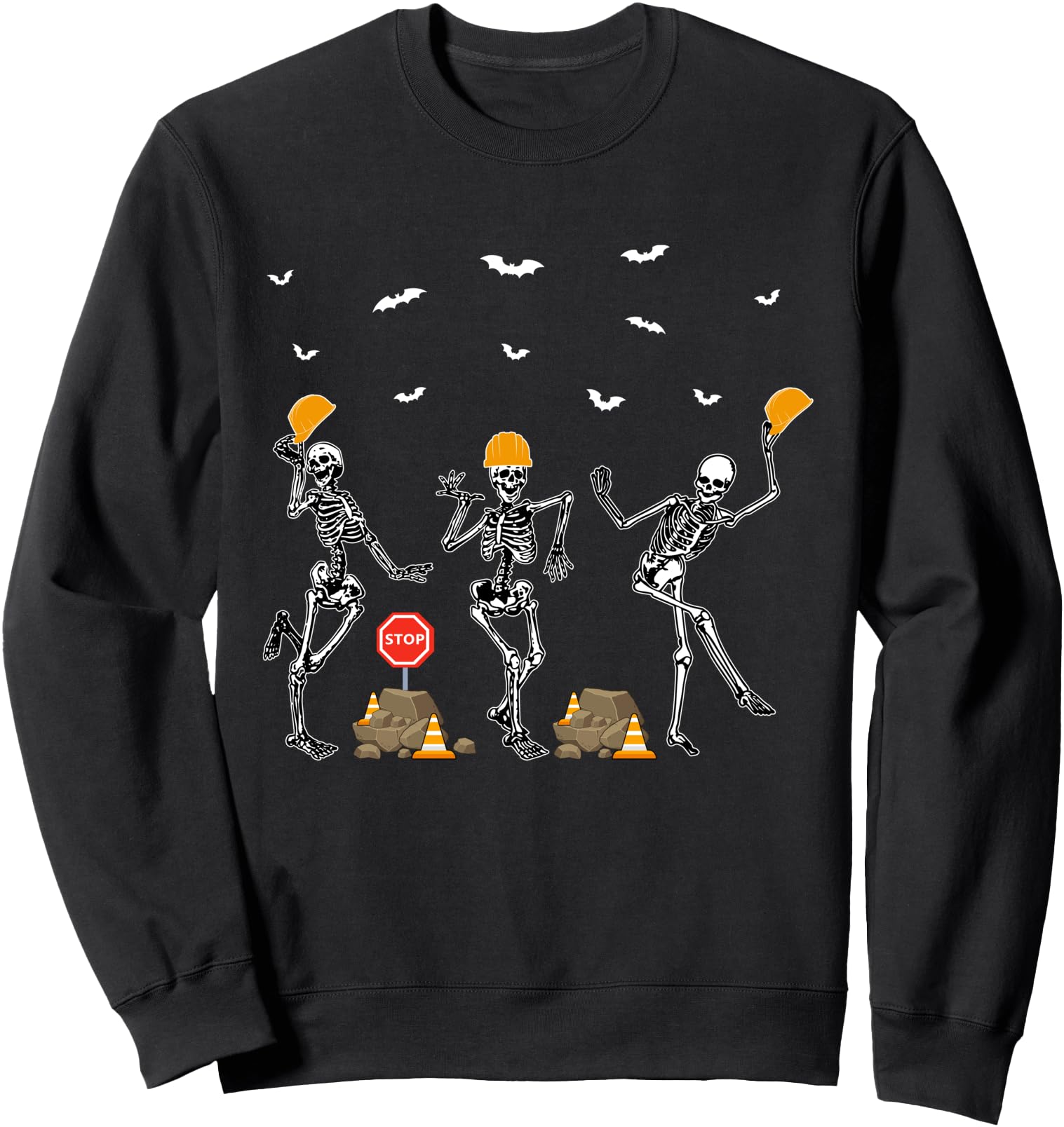 Original Skeleton Dancing Sweatshirt - Custom Art Print Unisex - T-Shirt, Sweatshirt, Hoodie
