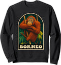 Exclusive Borneo Orangutan Jungle T-Shirt - Fun Novelty Design Unisex - T-Shirt, Sweatshirt, Hoodie