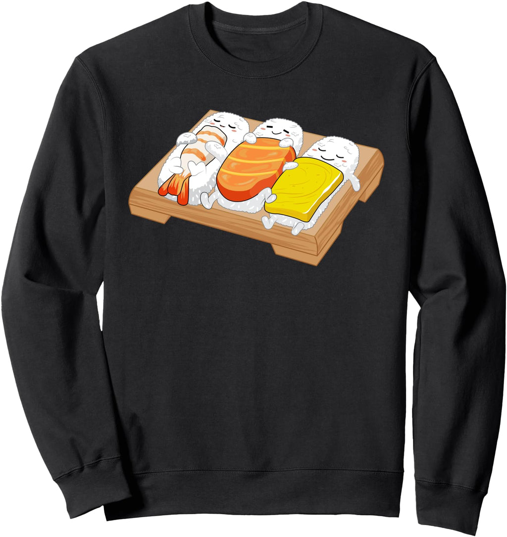 Authentic Sleeping Sushi Love Sushi T-Shirt - Minimalist Print Unisex - T-Shirt, Sweatshirt, Hoodie