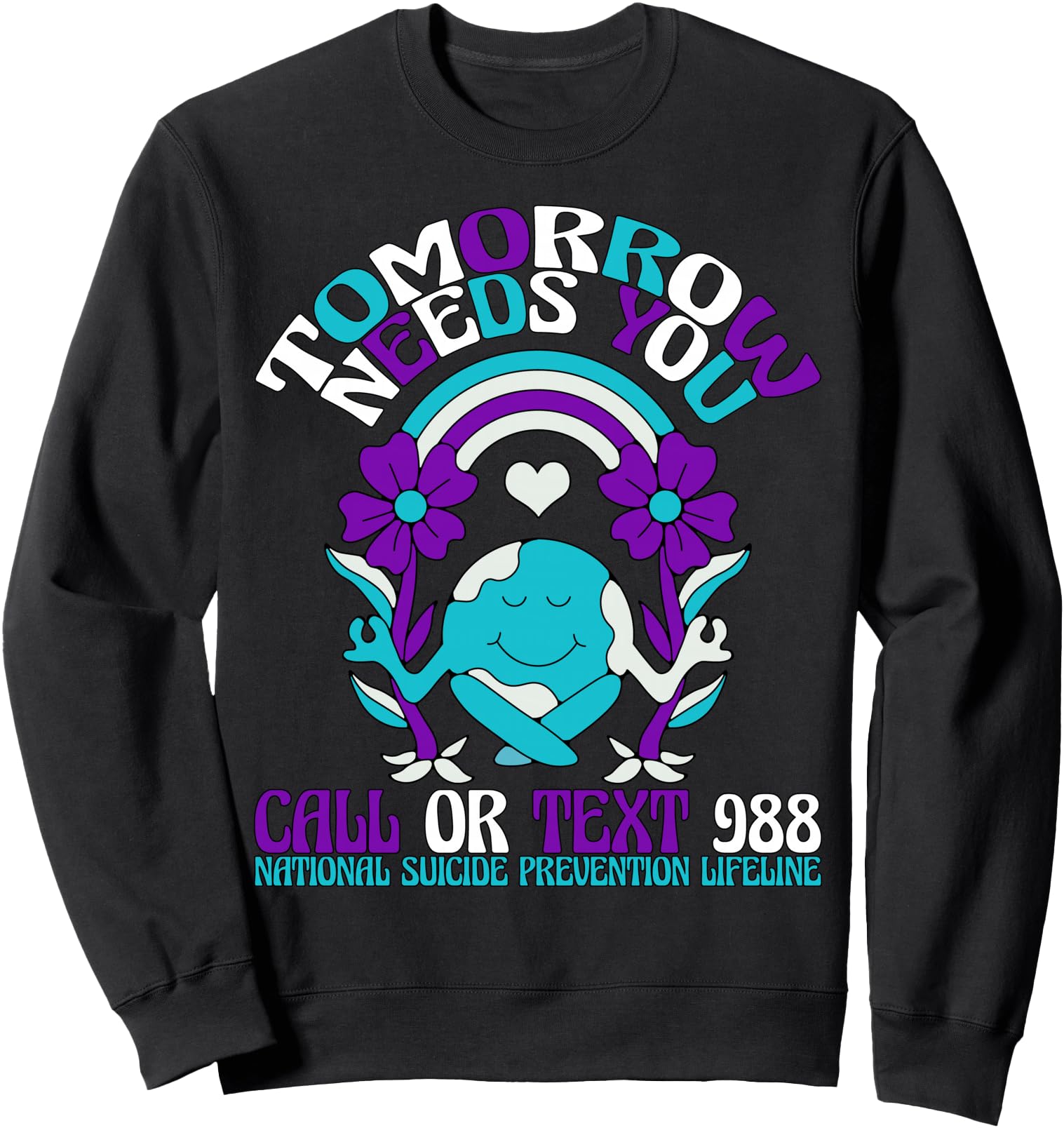 Original Tomorrow Needs You 988 Suicide Hoodie - Streetwear Style Unisex - T-Shirt, Sweatshirt, Hoodie