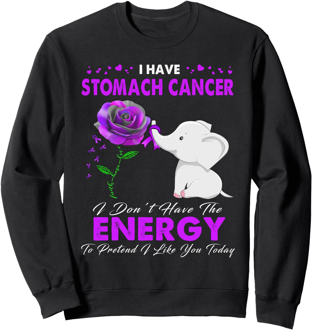 I Have Stomach Cancer Awareness Rare Hoodie - Aesthetic Graphic Men Women - T-Shirt, Sweatshirt, Hoodie