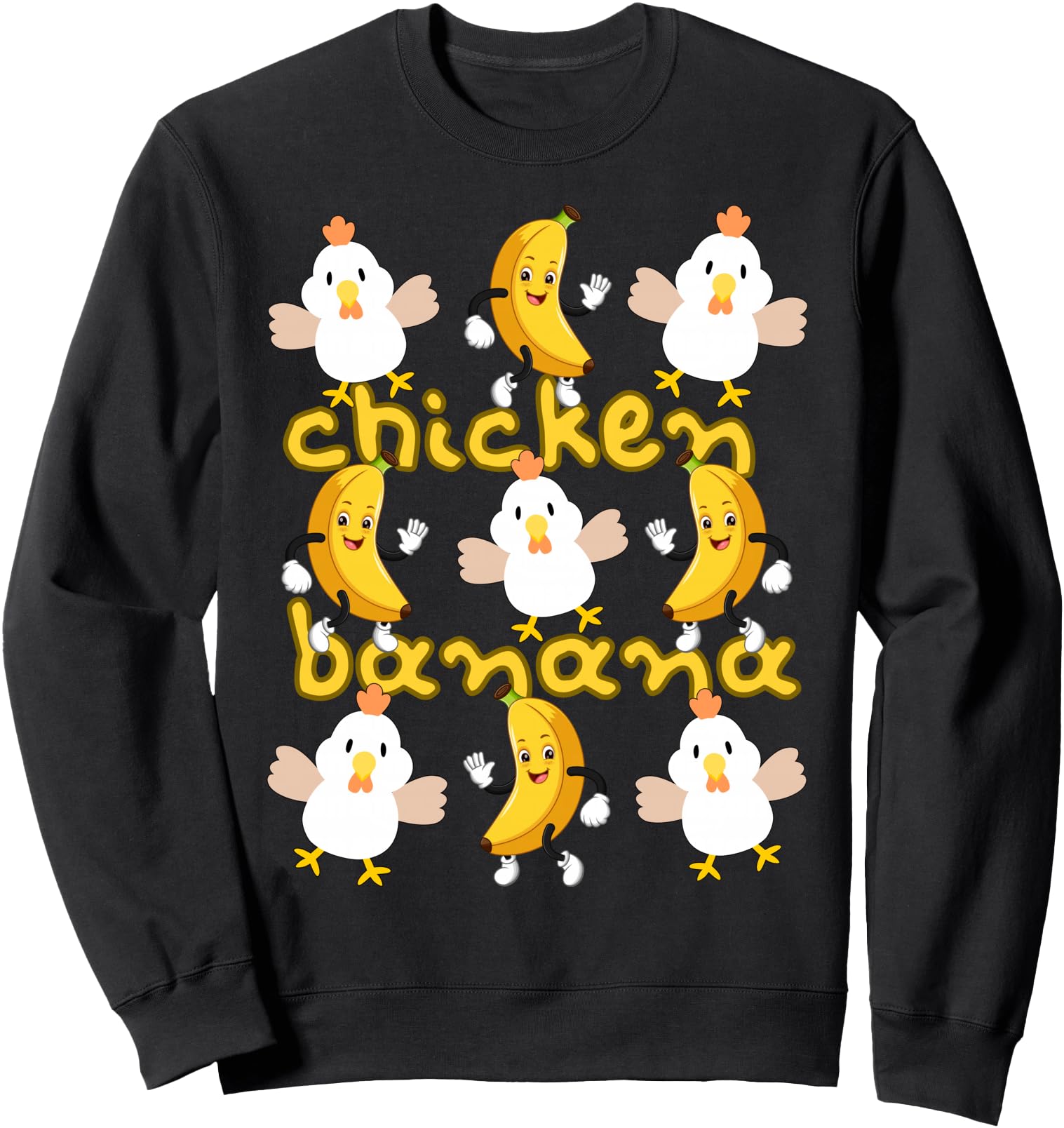 Authentic Chicken Banana Meme T-Shirt - Fun Novelty Design Men Women - T-Shirt, Sweatshirt, Hoodie