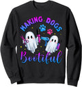 Making Dogs Bootiful Ghost Pet Groomer T-Shirt - Unique Graphic for Adults - T-Shirt, Sweatshirt, Hoodie