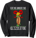 Authentic Eat Me Under Glizzletoe Hot Dog Hoodie - Streetwear Style Unisex - T-Shirt, Sweatshirt, Hoodie