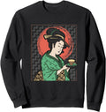 Handcrafted Traditional Japanese Geisha T-Shirt - Trendy Graphic Unisex - T-Shirt, Sweatshirt, Hoodie
