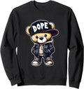 Dope Hip Hop Teddy Bear 90S Hip Hop T-Shirt - Minimalist Print for Adults - T-Shirt, Sweatshirt, Hoodie