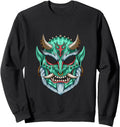 Handcrafted Oni Demon Mask Japanese T-Shirt - Streetwear Style Men Women - T-Shirt, Sweatshirt, Hoodie
