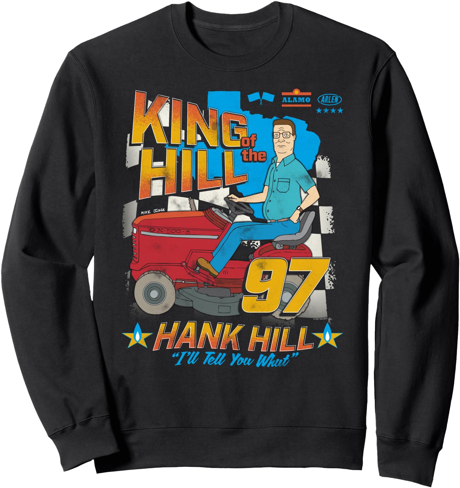 Authentic King Hill Hank Hill T-Shirt - Casual Everyday Wear for Adults - T-Shirt, Sweatshirt, Hoodie