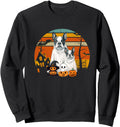 Boston Terrier Halloween Costume Spooky Hoodie - Trendy Graphic Unisex - T-Shirt, Sweatshirt, Hoodie