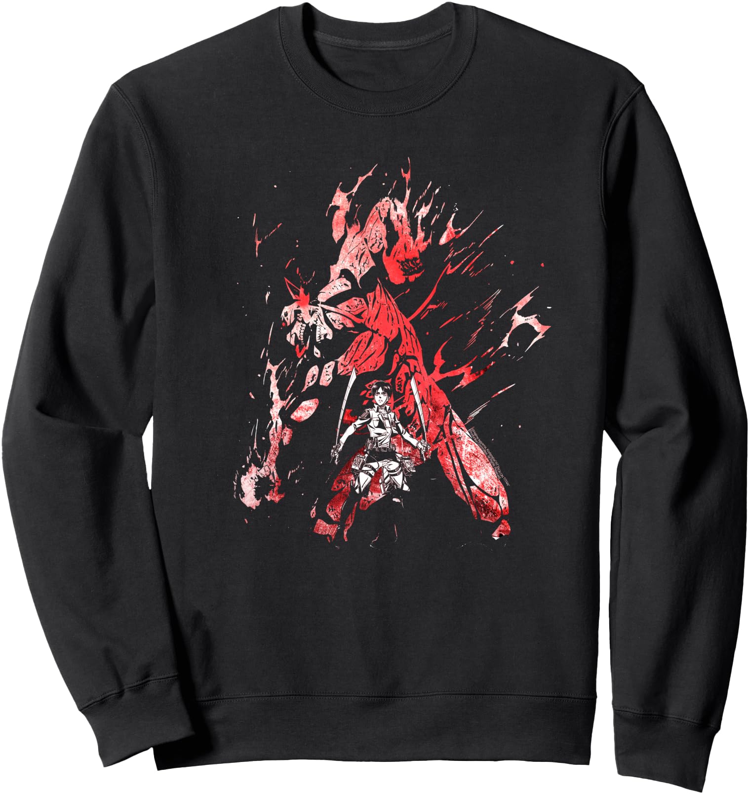 Attack Titan Season 2 Titan And Eren T-Shirt - Minimalist Print Unisex - T-Shirt, Sweatshirt, Hoodie