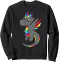 Exclusive Kawaii Anime Black Rainbow T-Shirt - Minimalist Print Unisex - T-Shirt, Sweatshirt, Hoodie