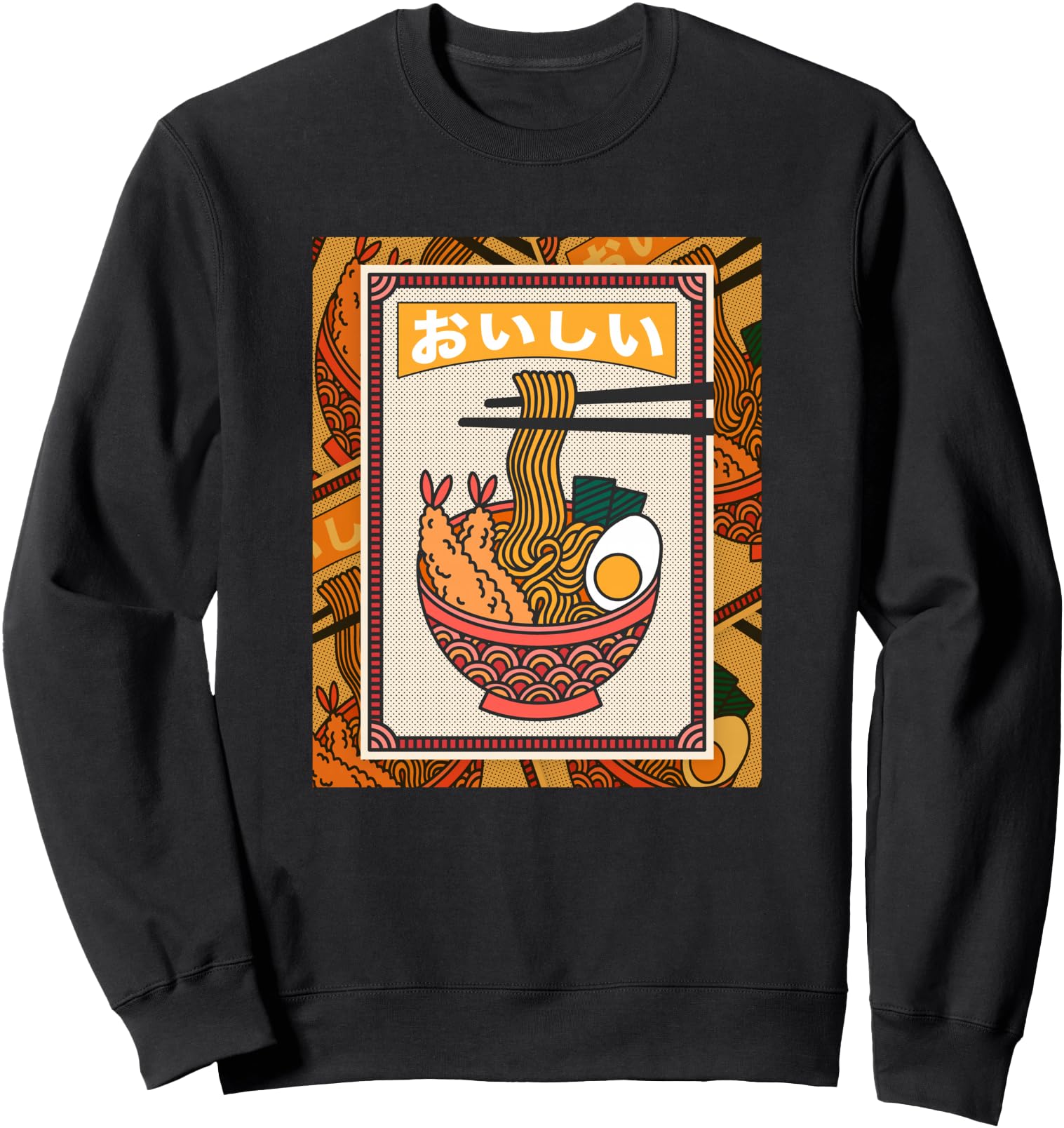 Mens Womens Love Shrimp Japanese Ramen T-Shirt - Trendy Graphic Unisex - T-Shirt, Sweatshirt, Hoodie