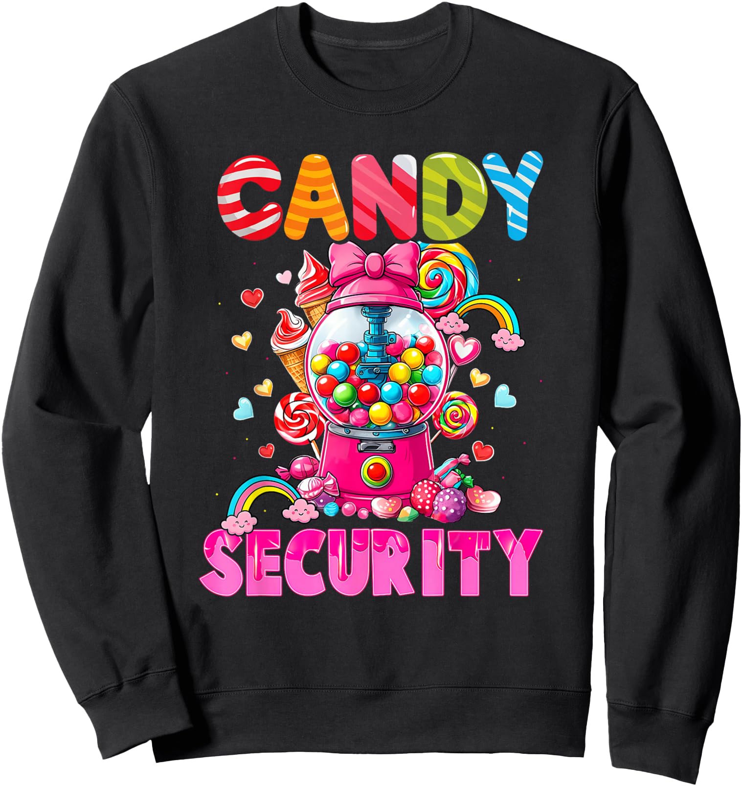 Original Candy Security Candy Costume T-Shirt - Fun Novelty Design Unisex - T-Shirt, Sweatshirt, Hoodie