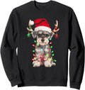 Exclusive Miniature Schnauzer Tree Hoodie - Trendy Graphic for Adults - T-Shirt, Sweatshirt, Hoodie