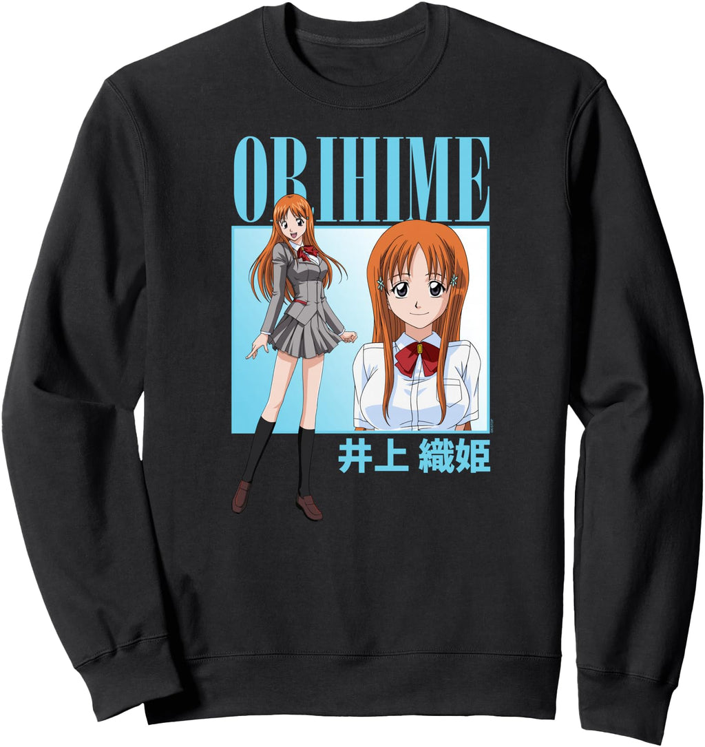 Original Bleach Orihime Inoue Kanji Sweatshirt - Aesthetic Graphic Unisex - T-Shirt, Sweatshirt, Hoodie