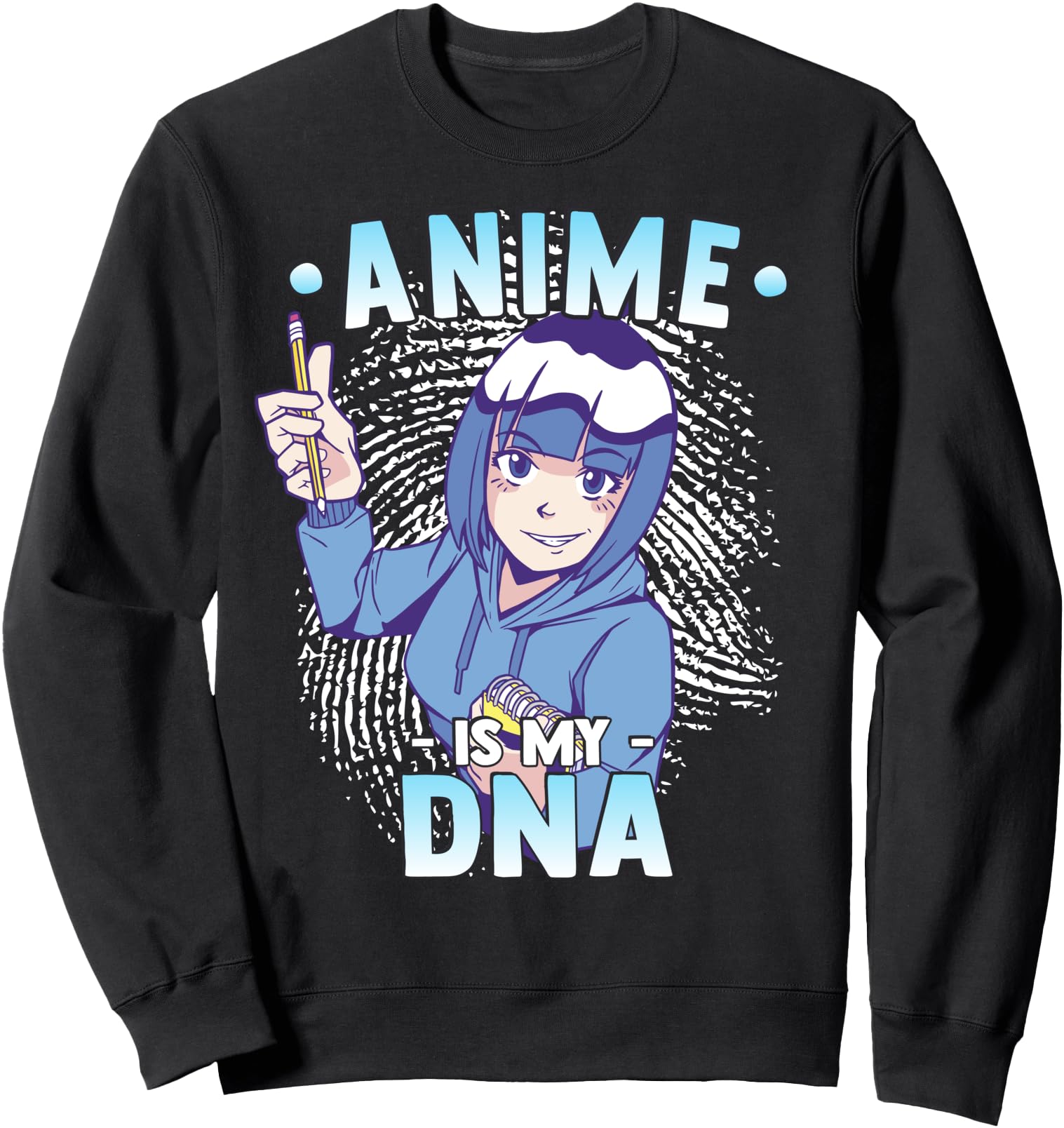Handcrafted Anime Otaku Anime Is Hoodie - Casual Everyday Wear for Adults - T-Shirt, Sweatshirt, Hoodie