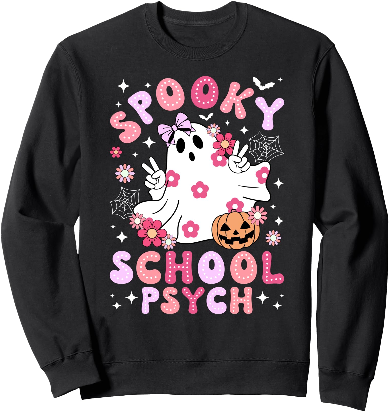 Exclusive Spooky School Psych Halloween Hoodie - Trendy Graphic Unisex - T-Shirt, Sweatshirt, Hoodie
