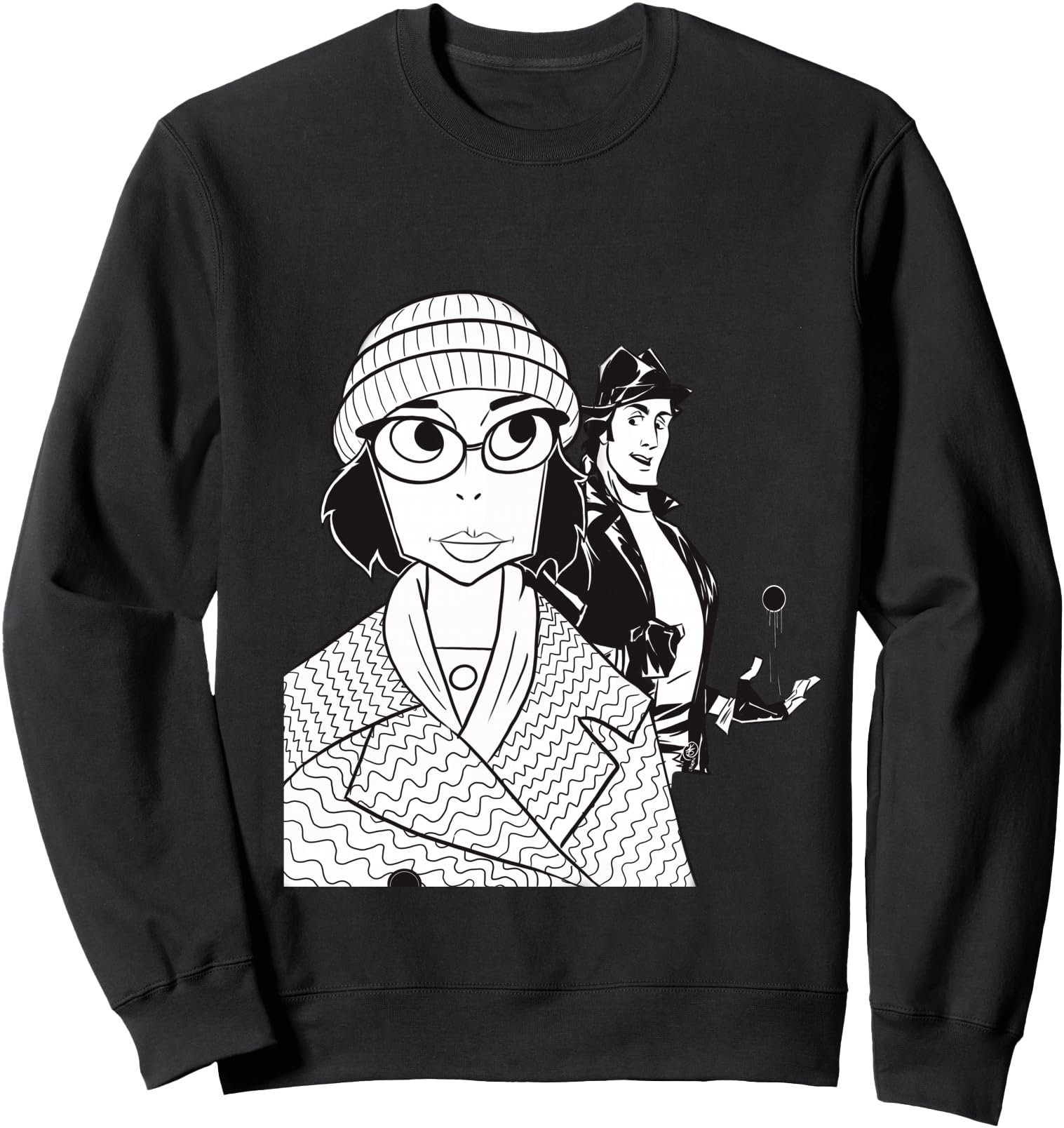 Adrian And Rocky Lovely Sweet Rare Hoodie - Minimalist Print Men Women - T-Shirt, Sweatshirt, Hoodie