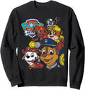Paw Patrol Rescue Pup Group Sweatshirt - Graphic Print for Adults - T-Shirt, Sweatshirt, Hoodie