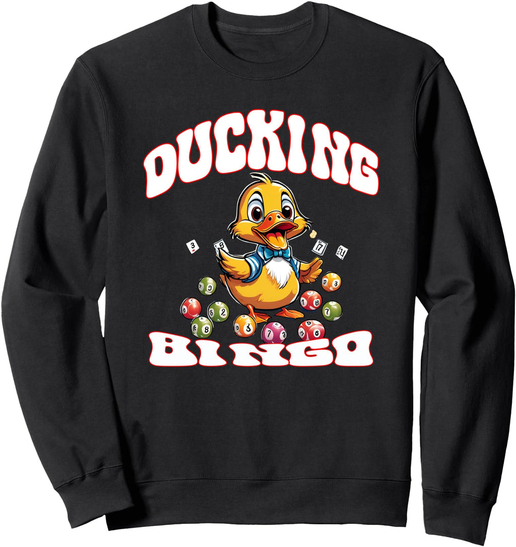 Cruise Ducks Ducking Bingo Gambling Sweatshirt - Trendy Graphic Unisex - T-Shirt, Sweatshirt, Hoodie