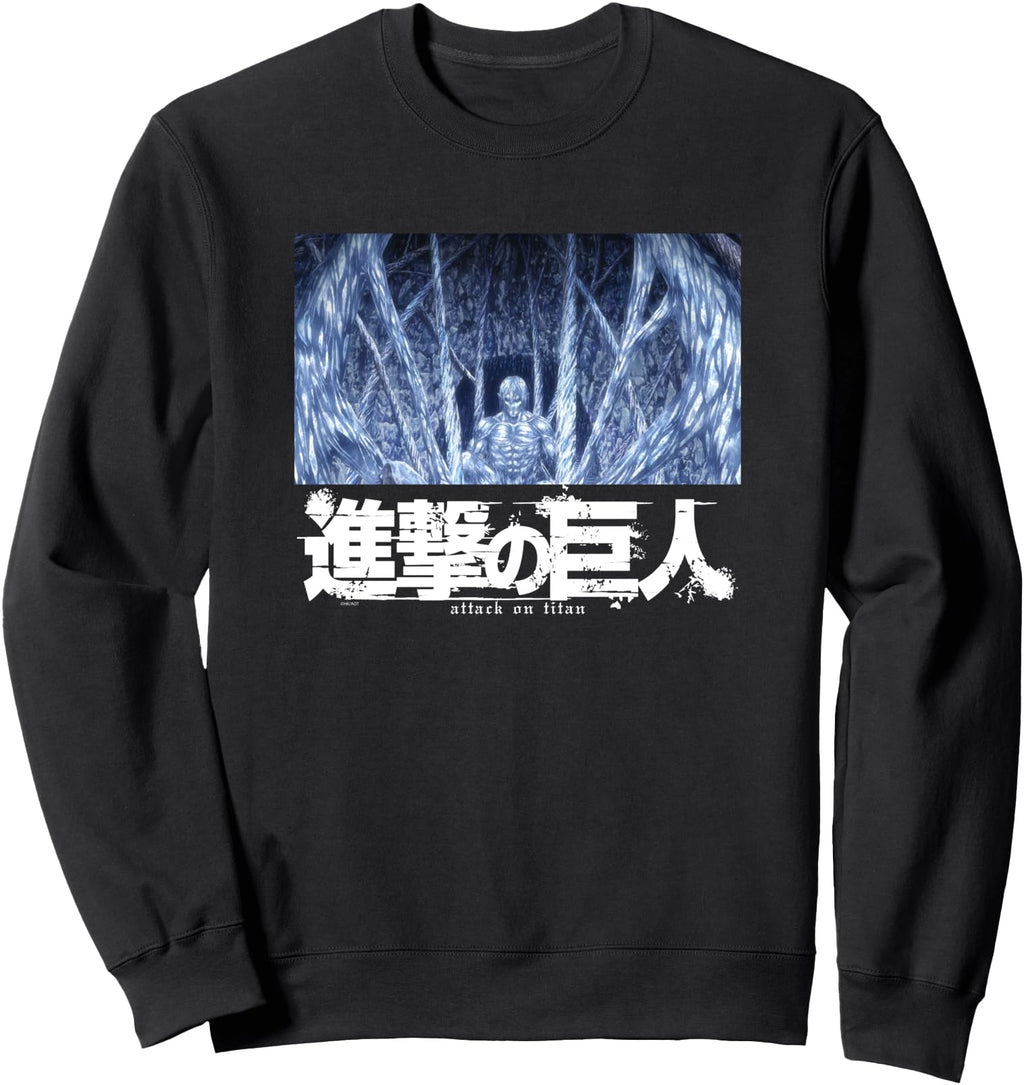 Attack Titan Season 3 Frozen Titan Sweatshirt - Graphic Print Men Women - T-Shirt, Sweatshirt, Hoodie