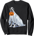 Handcrafted Great Dane Ghost Pumpkin Hoodie - Graphic Print Men Women - T-Shirt, Sweatshirt, Hoodie
